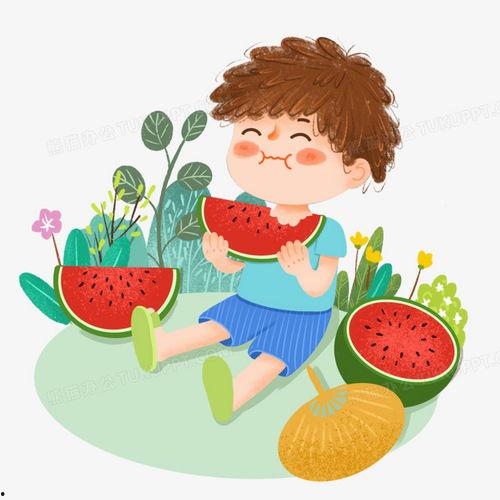 吃瓜图片动画,吃瓜图片动画趣味盘点